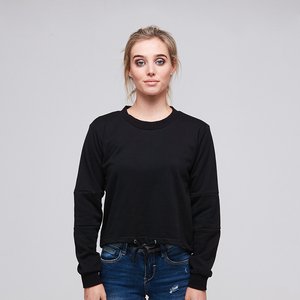 CHARISE CROP SWEATER BLANK