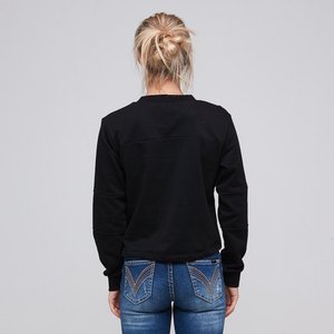 CHARISE CROP SWEATER BLANK