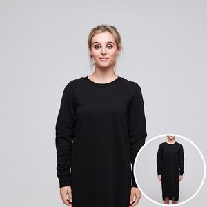 KATY DRESS BLACK BLANK