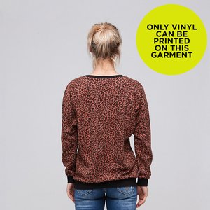 OLIVIA RUST LEOPARD SWEATER BLANK