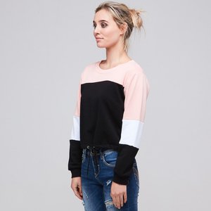 KAYLA BLACK SWEATER BLANK