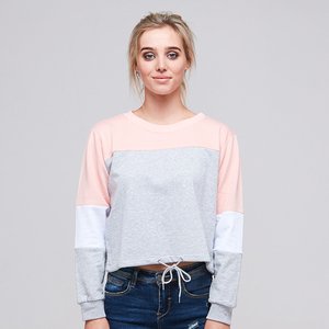 KAYLA GREY SWEATER BLANK