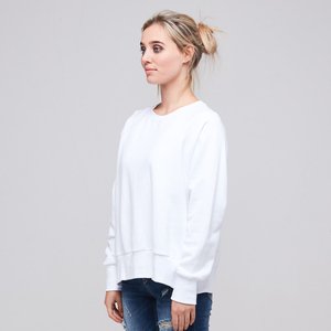 LYNETTE WHITE SWEATER BLANK