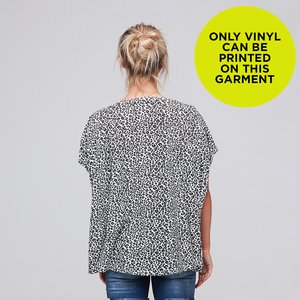 CRUZ LEOPARD BLANK T-SHIRT