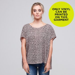 CRUZ LEOPARD BLANK T-SHIRT