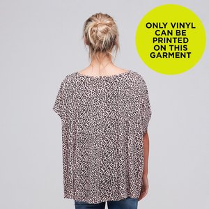 CRUZ LEOPARD BLANK T-SHIRT