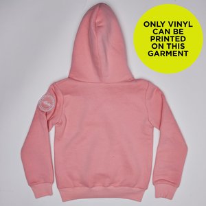 STORM PINK 2-6 YRS HOODIE BLANK