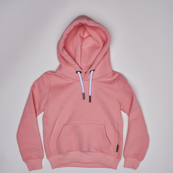 STORM PINK 2-6 YRS HOODIE BLANK