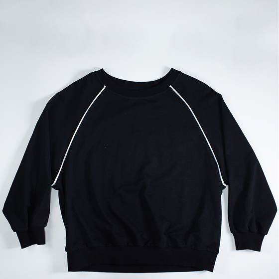 RAIN BLACK 2-6 YRS SWEATER BLANK