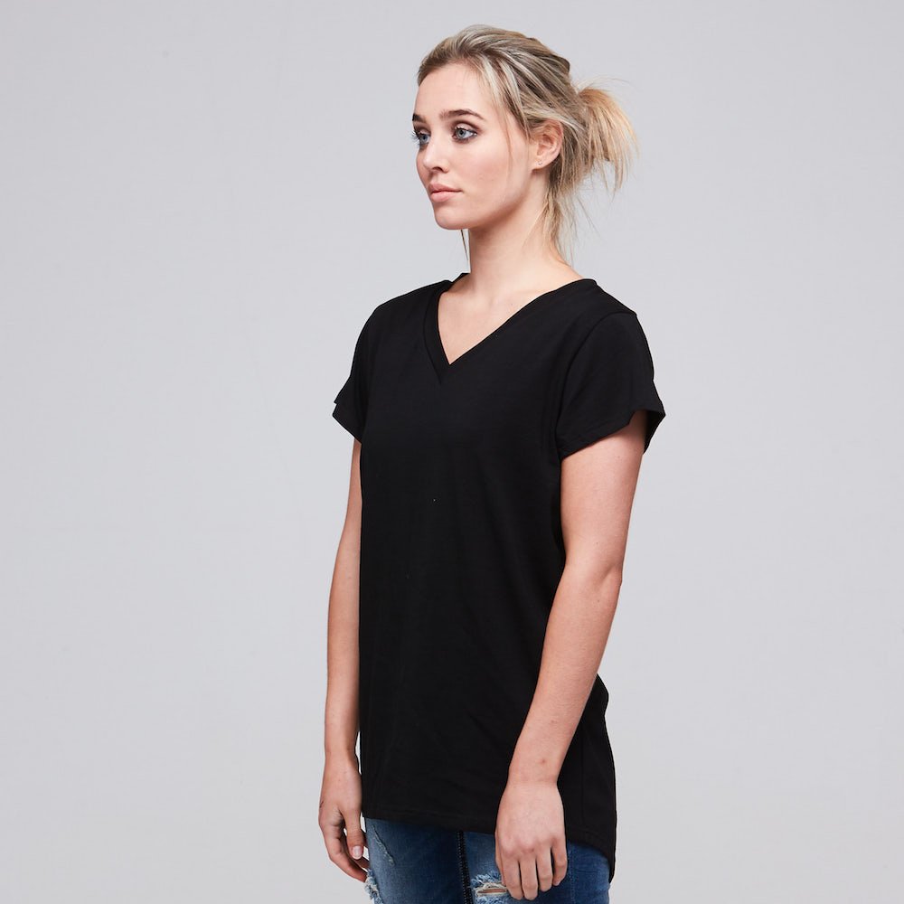 KENDRA BLANK T-SHIRT - Custom Womens T-Shirts & Singlets | Design Your ...