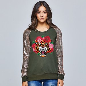 DISTRESSED FLORAL TIGER 1