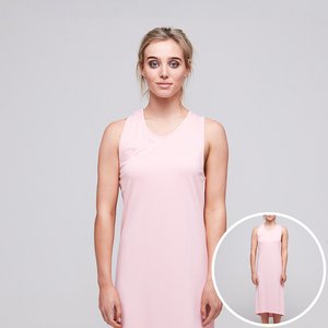 BRIANA DRESS PINK BLANK