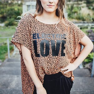 LEOPARD ELECTRIC LOVE BLACK