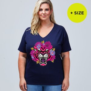 DISTRESSED FLORAL TIGER 2