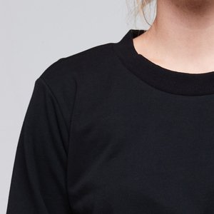 CHARISE CROP SWEATER BLANK