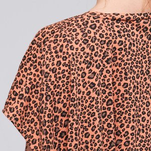 CRUZ LEOPARD BLANK T-SHIRT