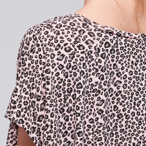 CRUZ LEOPARD BLANK T-SHIRT