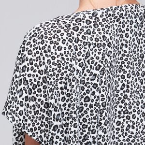 CRUZ LEOPARD BLANK T-SHIRT