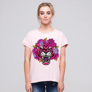 DISTRESSED FLORAL TIGER 2