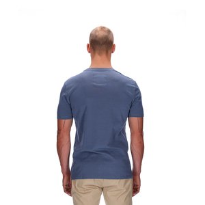 LEWIS SLIM DUSTY BLUE BLANK T-SHIRT