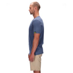 LEWIS SLIM DUSTY BLUE BLANK T-SHIRT