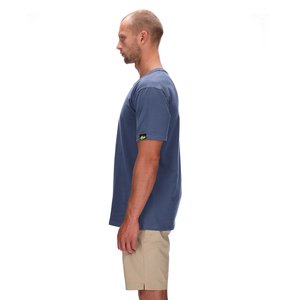 LEWIS REGULAR DUSTY BLUE BLANK T-SHIRT