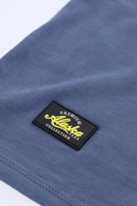 LEWIS REGULAR DUSTY BLUE BLANK T-SHIRT