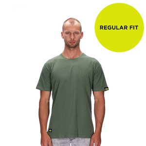 LEWIS REGULAR OLIVE BLANK T-SHIRT