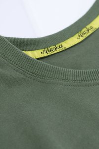 LEWIS REGULAR OLIVE BLANK T-SHIRT