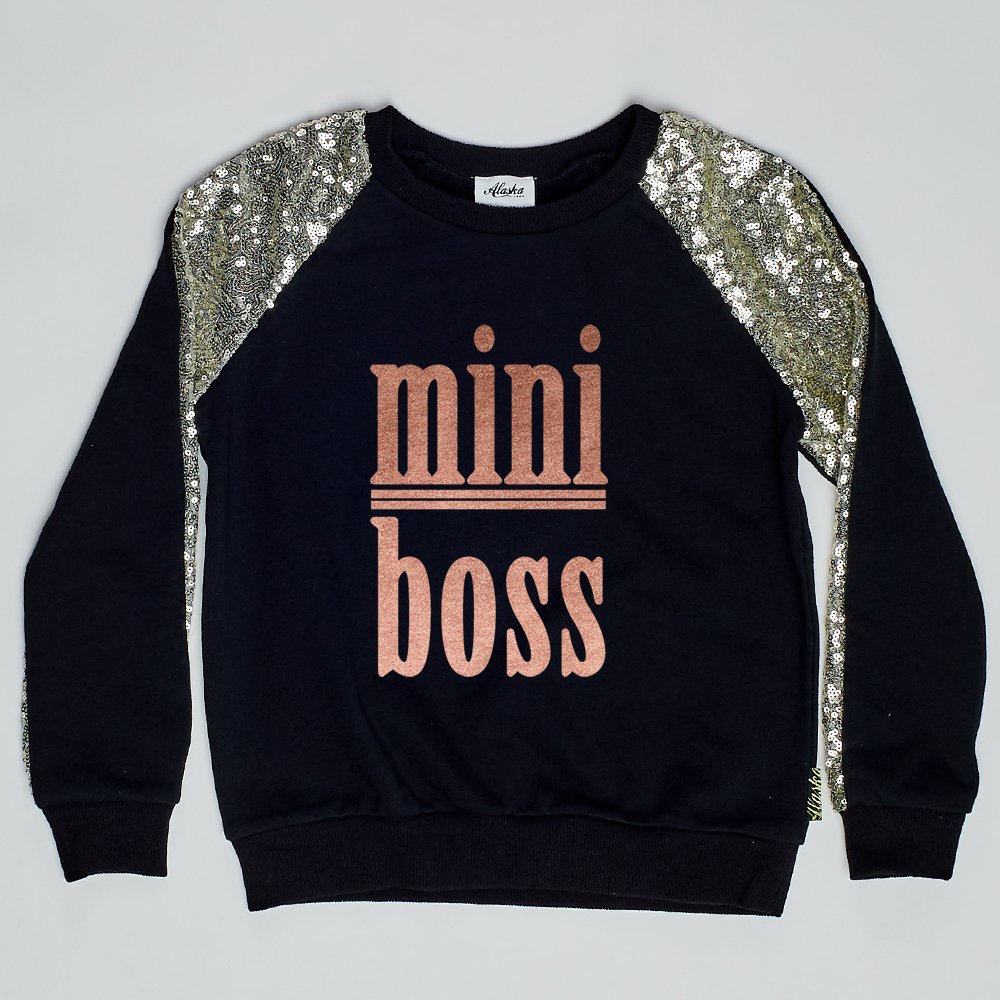 Mini boss best sale sweatshirt