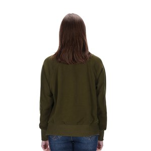 LYNETTE ARMY SWEATER BLANK