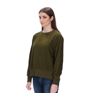 LYNETTE ARMY SWEATER BLANK