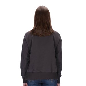 LYNETTE CHARCOAL SWEATER BLANK