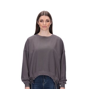 ANEKA SLATE SWEATER BLANK