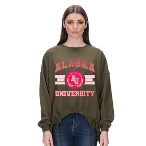 ALASKA UNIVERSITY NEON PINK AND ROSEGOLD