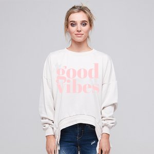 GOOD VIBES BLUSH PINK