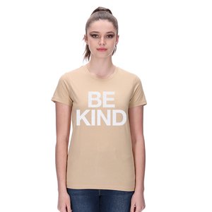 BE KIND WHITE GLITTER