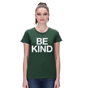 BE KIND WHITE GLITTER