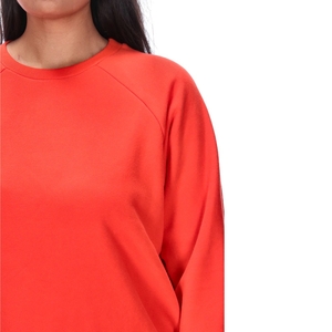 LYNETTE PLUS ORANGE SWEATER BLANK