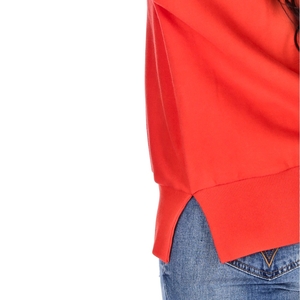 LYNETTE PLUS ORANGE SWEATER BLANK