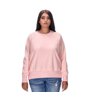 LYNETTE PLUS PINK SWEATER BLANK