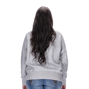 LYNETTE PLUS GREY SWEATER BLANK