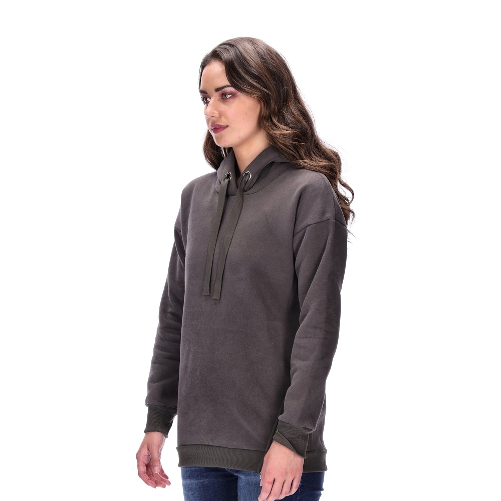 FALLON CHARCOAL SWEATER BLANK - Womens Blank Sweater & Hoodies ...