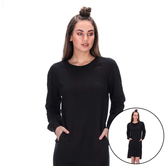 KATY DRESS BLACK BLANK