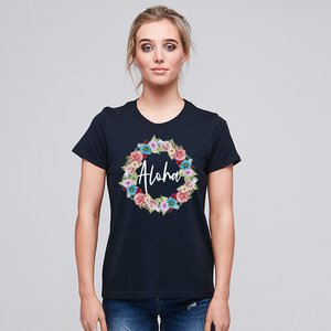 ALOHA  FLORAL WREATH