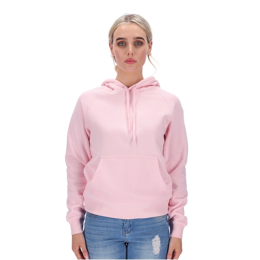 Plain light pink outlet hoodie