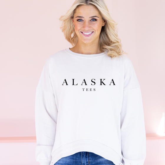 ALASKA TEES - MATTE BLACK